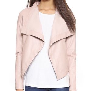 Kenneth Cole Pastel Pink Moto Jacket